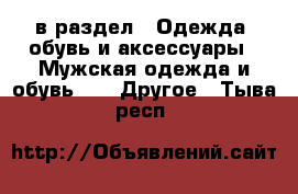  в раздел : Одежда, обувь и аксессуары » Мужская одежда и обувь »  » Другое . Тыва респ.